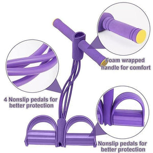FlexiPull Yoga Pedal Puller Resistance Band Fitness Equipment
