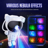 AstroGlow | Astronaut Galaxy Projector - 360 Magnetic Head Rotation, Remote Control