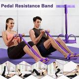 FlexiPull Yoga Pedal Puller Resistance Band Fitness Equipment