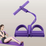 FlexiPull Yoga Pedal Puller Resistance Band Fitness Equipment