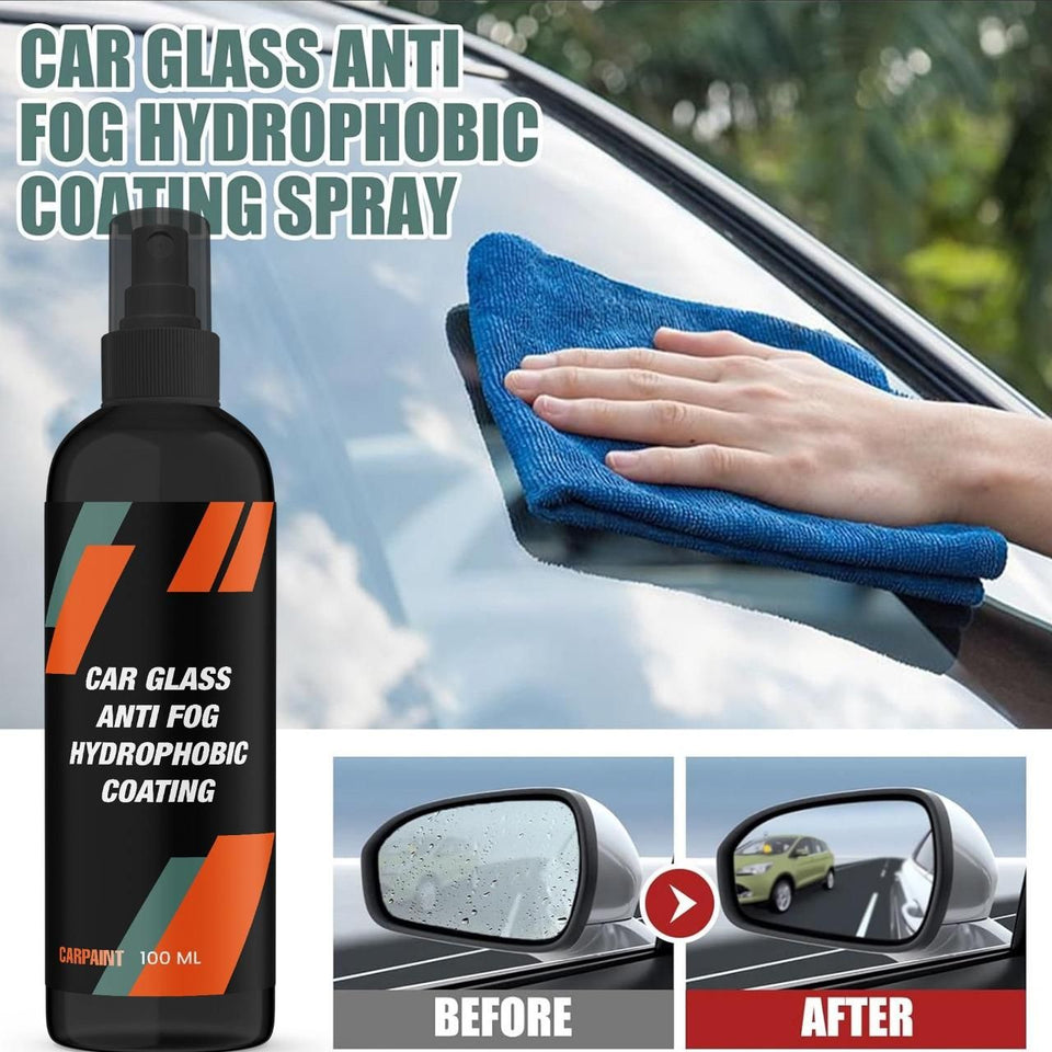 AquaRepel | Car Glass Anti-Fog Hydrophobic Coating 100ml(Pack Of 2)